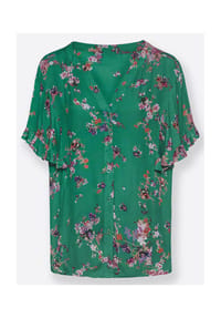 Witt - Druckbluse - erdbeere-gemustert