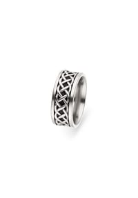 s.Oliver - s.Oliver Ring - mit strukturiertem Design - silber