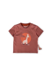 sigikid® - T-Shirt Savanne ,  für Babys - Terrakotta-Rosa