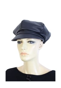 collezione alessandro® - Ballonmütze Carrie Made in Italy - schwarz