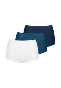 sloggi - Maxi Slip 3er Pack Basic+ - Blau