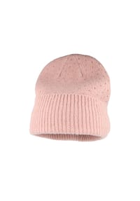 maximo® - MINI GIRL-Beanie, Umschlag, Lurex - silber