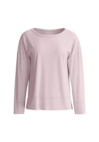 CALIDA - Schlafanzug-Oberteil Feminine Lounge, Seitenschlitze, für Damen - 369 VIOLET ICE
