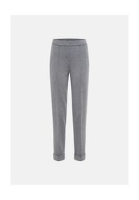 olsen - Hose im Cropped-Style - Grey Stone Melange