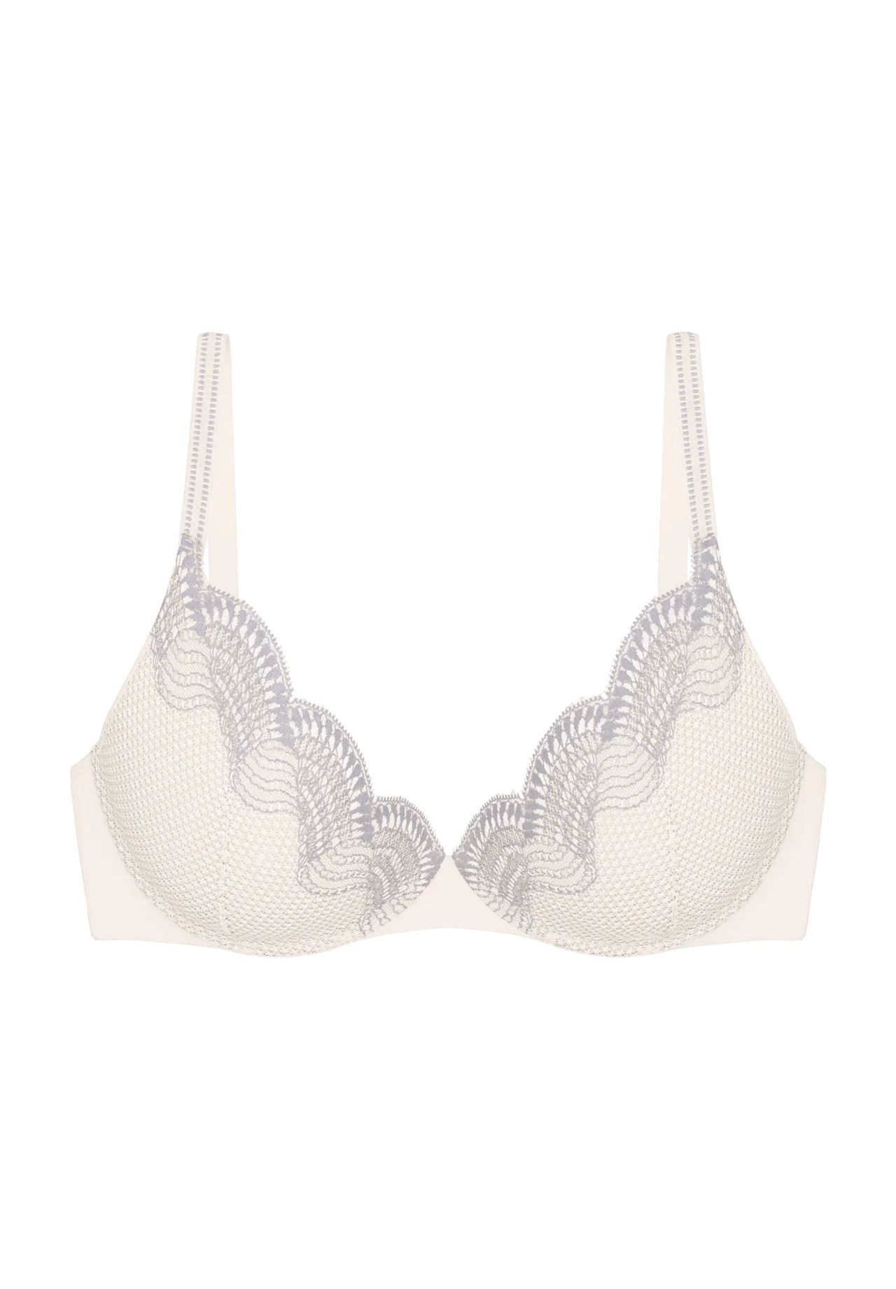 Triumph Damen Weiß - Push-Up Bh - 75D - Comfort Glam - Unterwäsche Für - Bild 4