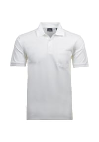RAGMAN - Poloshirt, aufgesetzte Brusttasche, für Herren - 006 WEISS