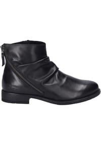 Seibel - Ankle Boots "Simona 06", Raffungen, Blockabsatz, für Damen - 100 SCHWARZ