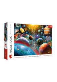 Trefl - Puzzle Kosmos Weltraum, 1000 Teile, 68.3 x 48 cm - 