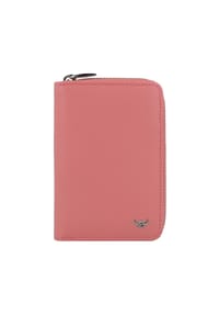 Golden Head® Madrid - Madrid Geldbörse RFID Schutz Leder 8 cm - aubergine