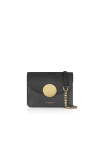 LePARMENTIER PARIS NEW ONDINA MINI - New Ondina Mini Shoulder Bag - black