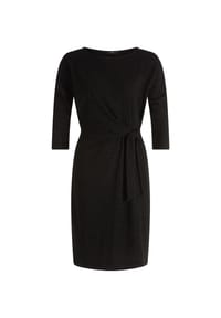 zero - Jerseykleid mit Schleifenknoten - Black Beauty