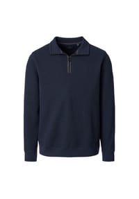 CASAMODA - Herren Sweatshirt uni Basic Circular Knit - Apfelgrün
