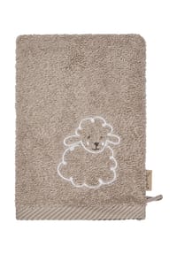 Sterntaler® - Waschlappen "Bauernhof", 2er-Pack - 913 SAND