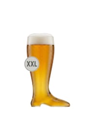 rastal - Riesen-Bierstiefel XXL 2,0 Liter transparent - transparent
