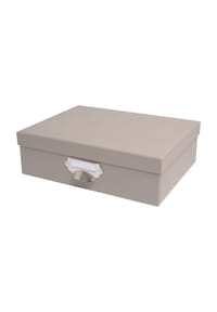 Rössler - Aufbewahrungsbox, Kartonage - Taupe