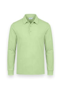Vercate - Poloshirt, Slim Fit, Langarm, für Herren - Blau