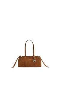 TOMMY HILFIGER - Schultertasche, Magnetverschluss, für Damen - GB8  BROWN