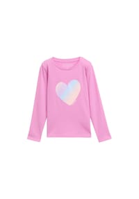 TOM TAILOR - Langarmshirt, Baumwolle, für Kinder - 38339 FL MAUVE