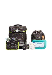 school mood Champion Maxx Pro - Champion Maxx Pro Mila Schulranzen-Set 7-teilig - Dinosaurier