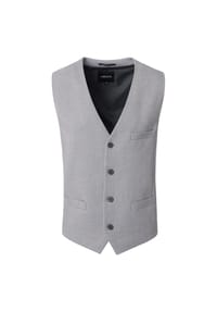 Venti - Herren Anzugweste uni - 108 blau