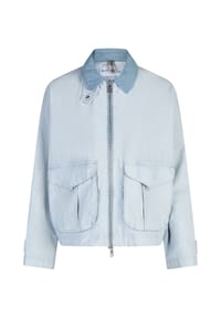 BLONDE NO.8 - Übeergangsjacke INDAL C mit Cordkragen - KITT
