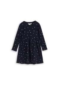TOM TAILOR - Strickkleid, Teilungsnaht, für Kinder - 41136 NAVY COLORFU