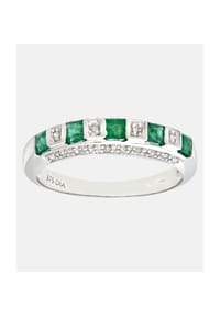Diamant L'eternel - Eternity Ring, mit Diamant, 375 Weißgold - white gold