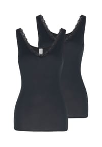 Nina von C. - Unterhemd / Top 2er Pack Cosy - Champagner