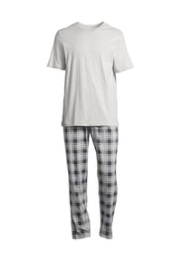 SCHIESSER - Schlafanzug Night & Home - Dunkelblau
