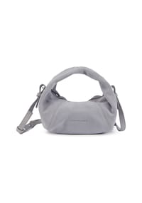 LES VISIONNAIRES Greta Mini Icon - Greta Mini Icon Handtasche Leder 23 cm - cloud grey