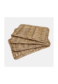 LOBERON - Platzset 4er Set Mossbury braun - 