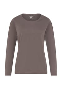 GALERIA - Langarmshirt "Bea", Casual-Look, Rundhalsausschnitt, für Damen - DEEP BLACK