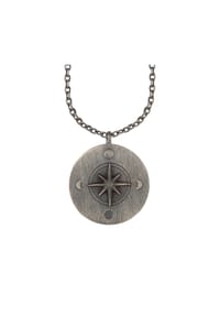 caї - Halskette 925/- Sterling Silber - schwarz