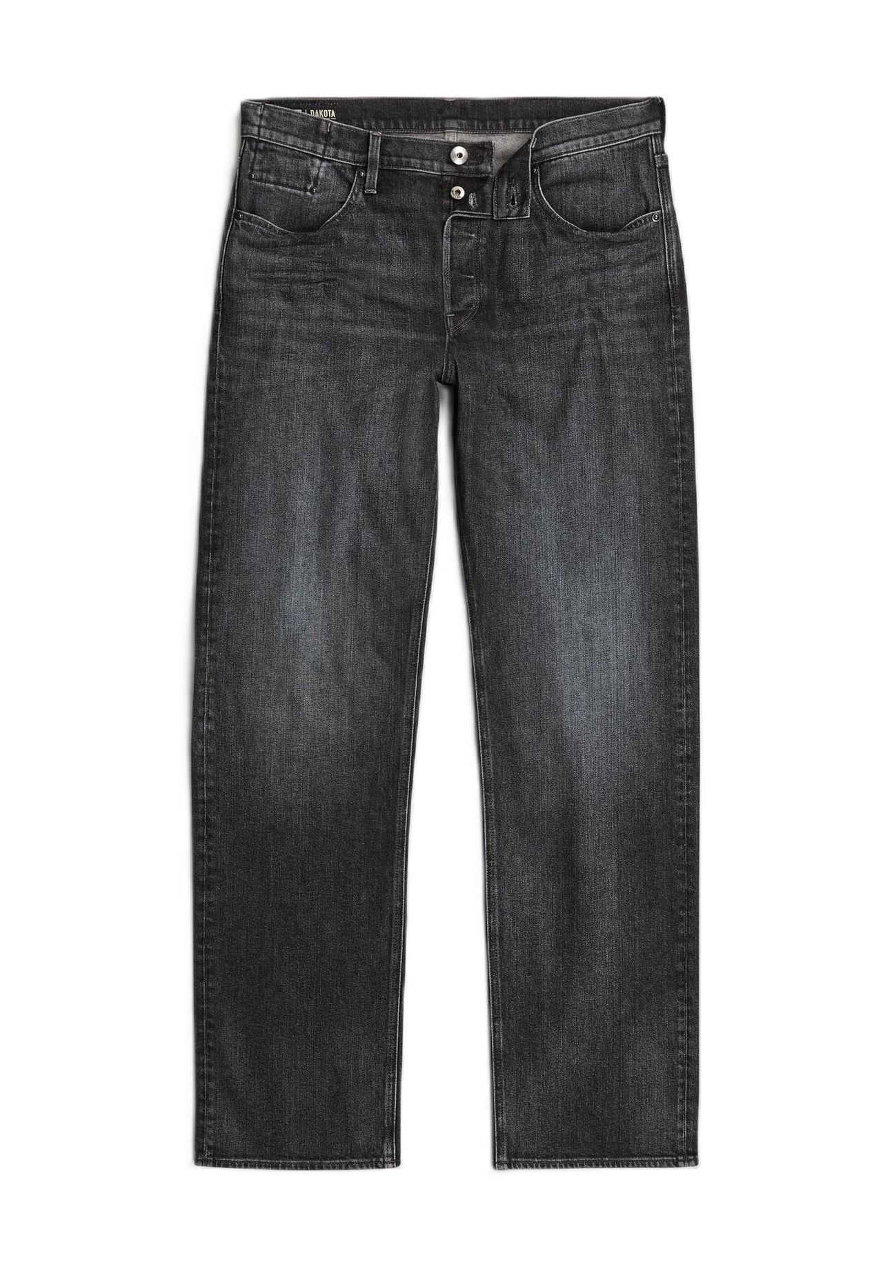G-Star Raw Herren Blau Straight-Jeans G-Star "Dakota Regular Straight", Gr. 29, Länge 32, (Worn In Waterspouts), Denim/Jeans, Obermaterial: 94% Baumwolle, 5%... - Bild 9