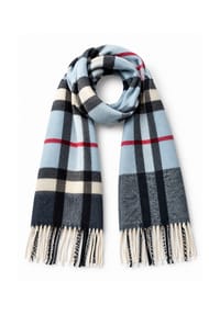 collezione alessandro® - Warmer Schal SuperSofty mit Karomuster, elegant und warm - rosa