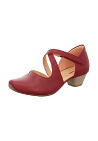 Think! - Leder Pumps - Rot Lack