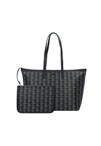 LACOSTE - Monogram Monogram Zely Shopper Tasche 37 cm - mono bone white taupe