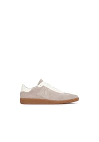KAZAR STUDIO - Sneakers mit Retro-Linie mit kontrastierenden Texturen - Grau