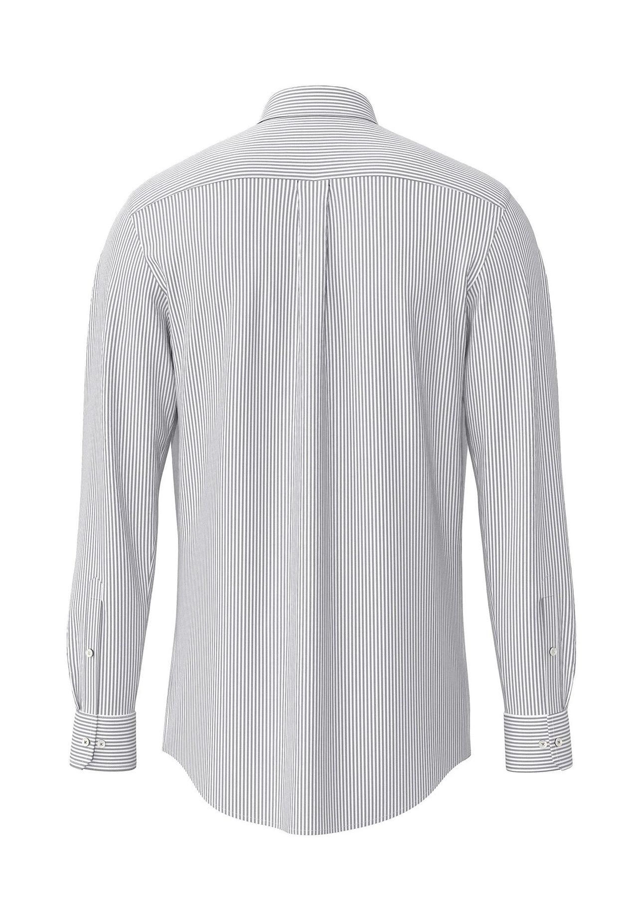 FYNCH-HATTON® Freizeithemd, Regular Fit, Langarm, Button-Down-Kragen, FüR Herren, Blau, 3XL