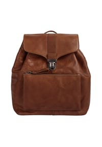 SPIKES & SPARROW® - Rucksack Echt Leder - cognac