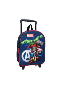 MARVEL - Avengers Trolley Rucksack 3D „Great Escapes“ – Praktischer - Mehrfarbig 32 x 26 x 11 cm