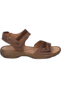 JOSEF SEIBEL - Sandalen, Leder, Klettverschluss, für Damen  - braun