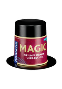 KOSMOS - Magic Mini Zauberhut - Die unfassbaren Geld-Becher, Zaubertrick, Mitbringspiel, ab 8 Jahren - 