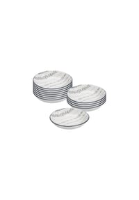 Ritzenhoff & Breker Dipschalen Sendai Ranke ø 10,3 cm 12er Set grau - SENDAI - grau