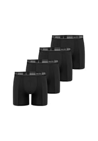 nur die - Langer Boxer Long Boxer Cotton Active - grau