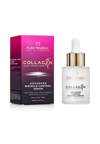 PURE MINERAL - Anti-Falten Kollagen Serum, 30 ml - weiß