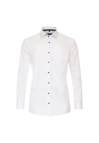 CASAMODA - Herren Businesshemd uni Comfort Fit - Hellgrau