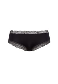 HANRO - Hipster Cotton Lace - black