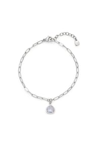 LEONARDO - Damen Armband "Andrea", Edelstahl - SILBER