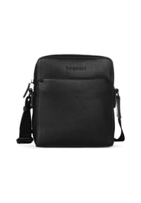 bugatti Black - Black Umhängetasche Leder 20 cm - schwarz
